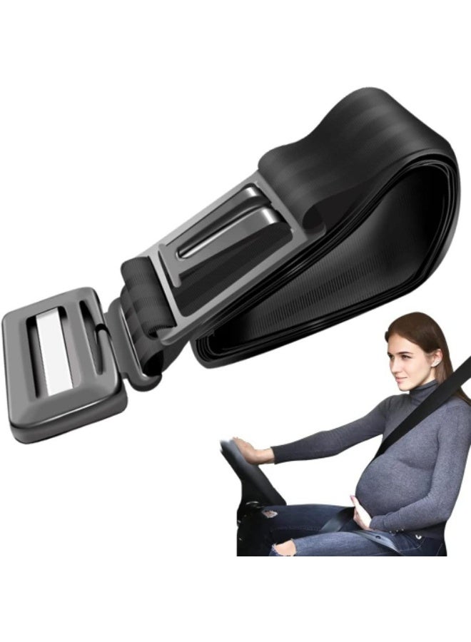 حزام الأمان أثناء الحمل، حزام تخفيف الضغط أثناء الحمل، ضبط حزام المقعد للأمهات الحوامل، حماية الجنين، منع ضغط البطن، حزام مقعد السيارة للأمهات الحوامل، حزام تخفيف الضغط لسائقات السيارات الحوامل. - Image 2